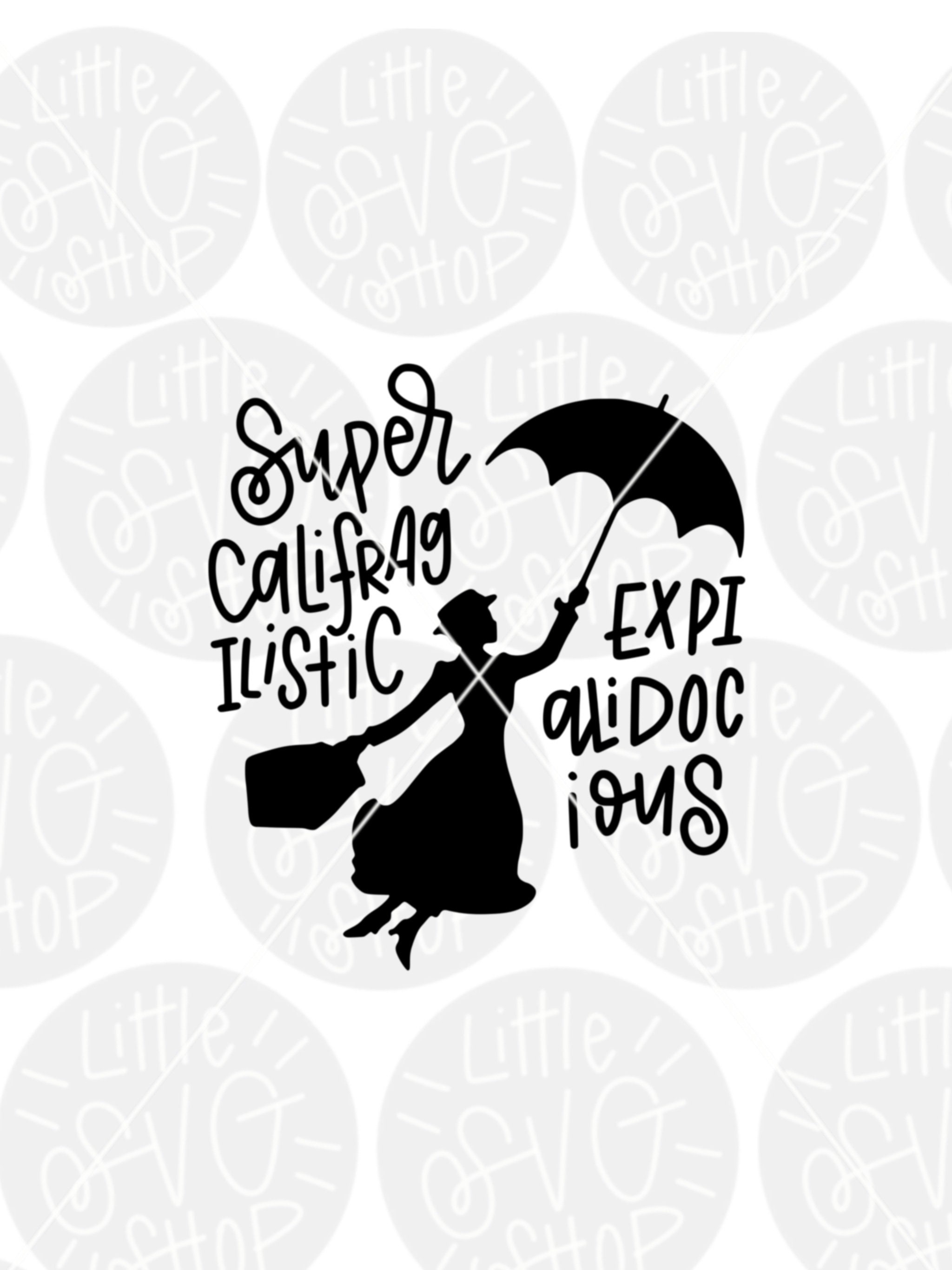 Mary Poppins SVG DXF Disney svg | Etsy