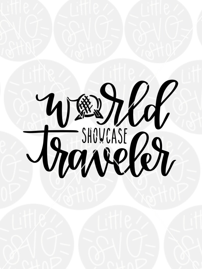 Download World showcase Traveler Disney trip t-shirt design SVG cut ...