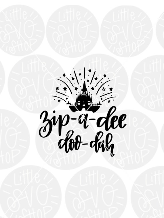 Download Disney SVG Zip a dee doo dah Disney trip shirt design SVG ...