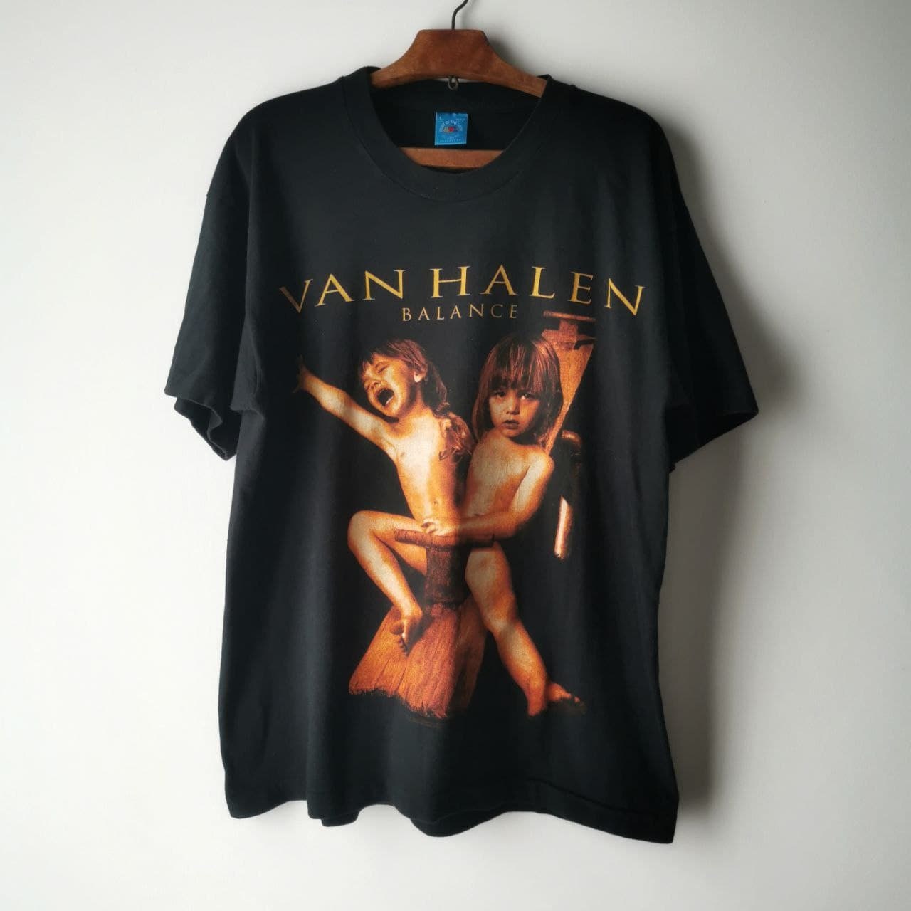 希少 ヴァン ヘイレン Tシャツ 1995 ワールドツアー Lサイズ 黒