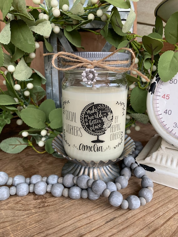 Social Worker Gift Amazing Social Worker Appreciation Gift Etsy