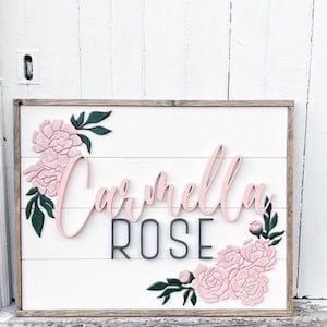 Peony Floral Laser Cut File: SVG, PNG, PDF Glowforge Template