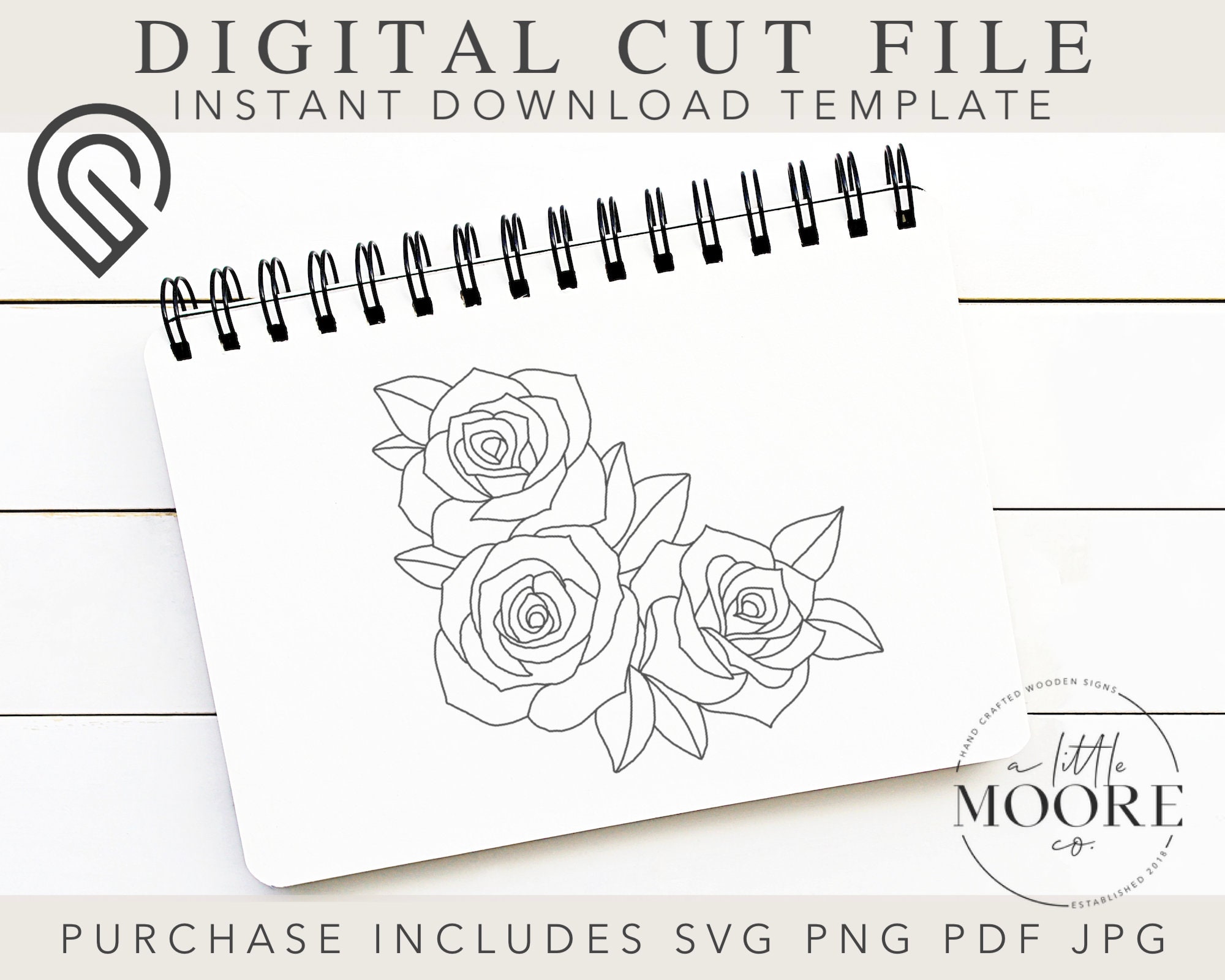 Paper Scroll Saw Template PNG Laser Cut File Digital Design SVG Custom ...