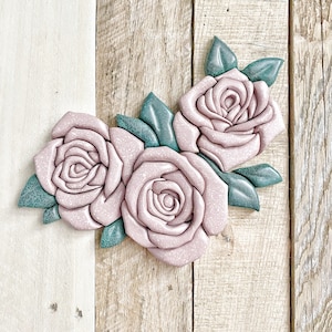 Rosen Traube | Digital Schnitt Datei | SVG PNG PDF | Glowforge Laser Bereit | Dekupiersäge Vorlage | Handgezeichnete Blumen