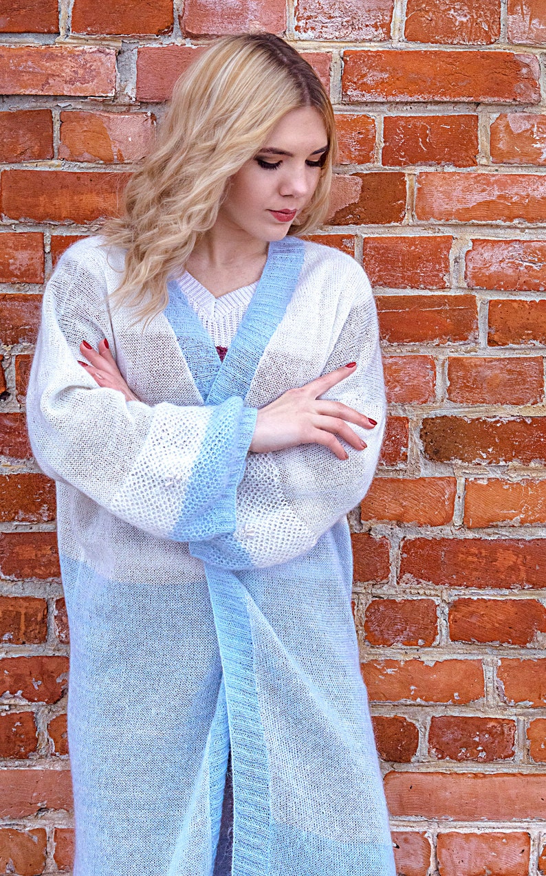 Cardigan Wool cardigan Oversize cardigan Plussize cardigan Womens cardigan Knitted cardigan 3X cardigan Open front cardigan