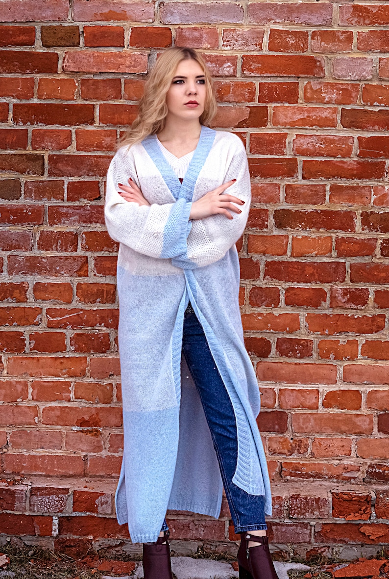 Cardigan Wool cardigan Oversize cardigan Plussize cardigan Womens cardigan Knitted cardigan 3X cardigan Open front cardigan