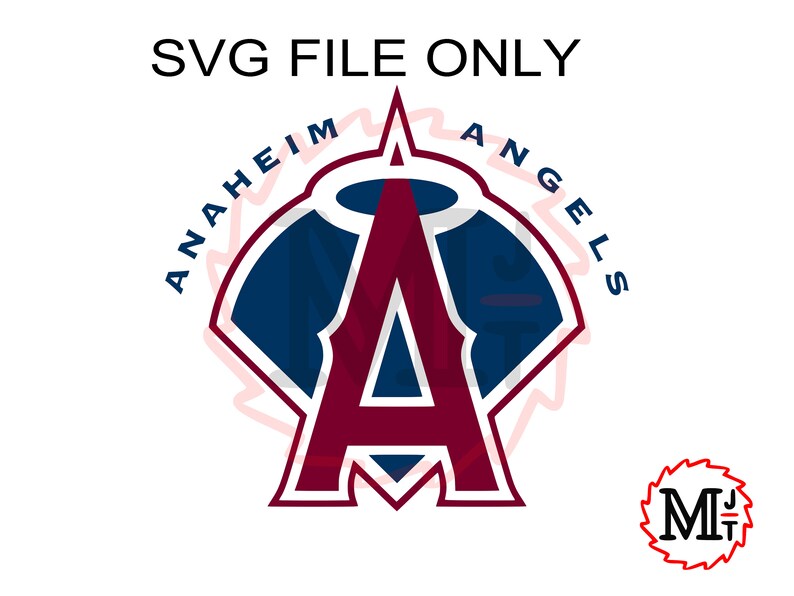 Anaheim Angels Los Angeles SVG Sports Cricut Single | Etsy