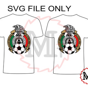 Logotipo da seleção do México, svg, SVG de esportes, corte, arquivo, svg de futebol, , Liga México, arquivo Cricut Cut, silhueta, svg png pdf