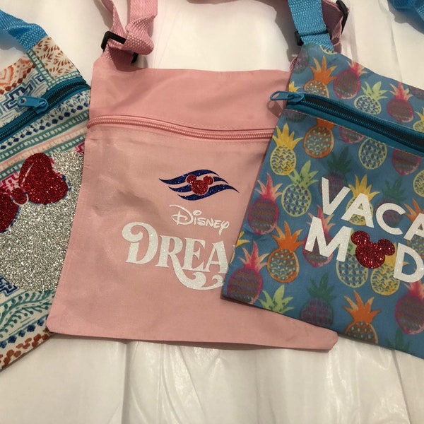Disney Cross Body Bags / Fisch Verlängerung Geschenk / Fe Geschenke / Disney Kreuzfahrt / Urlaub / Reisen