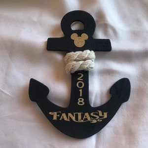 Anchor Magnet/ Fish Extender Gift/ Fe Gift/ Cabin Gift/Magnet Exchange/ Disney Cruise