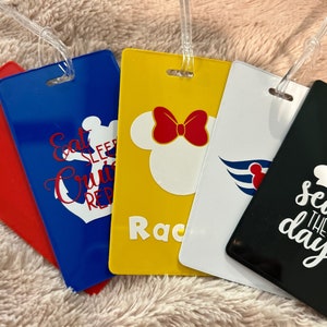 Luggage Tags/ Fish Extender Gifts/ FE Gifts/disney Cruise 