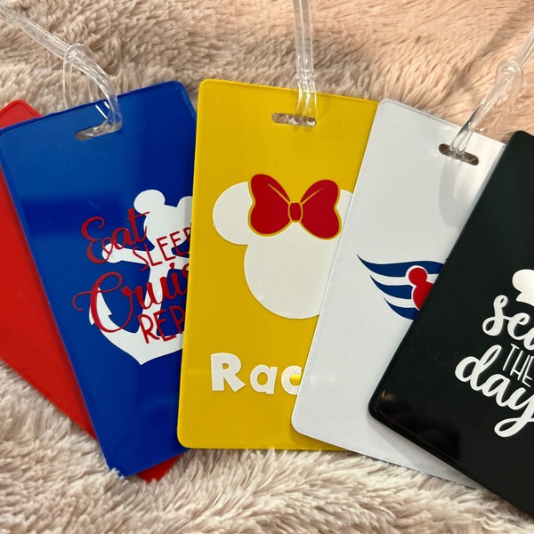 Etiquetas de equipaje/ Regalos Fish Extender/ Regalos FE/Crucero Disney