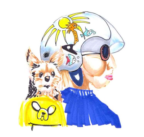 Madchen Mit Hund Download Clipart Kostenlos Kommerzielle Etsy