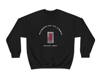 Chevy Camaro 1st Gen American Classic Unisex Crew Neck Heavy Duty Sweatshirt, Great Gift for Car Enthusiasts and Muscle Car Fans