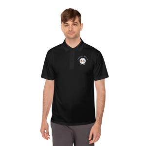 Chevy C1 Corvette Men&#39;s Sport Polo Shirt, Classic Performance Apparel for Car Enthusiasts