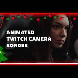 Twitch Animated Webcam Christmas Overlay