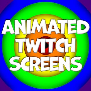 5 Animated Twitch Screens