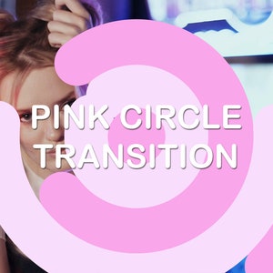 Twitch Stinger Transition Pink Circles