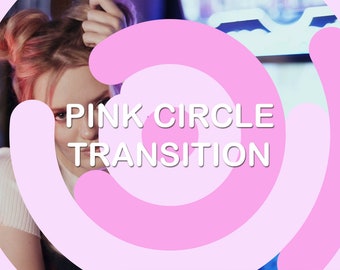 Twitch Stinger Transition Pink Circles