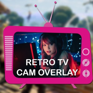 Twitch Cam Border Retro TV