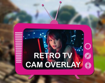 Twitch Cam Border Retro TV