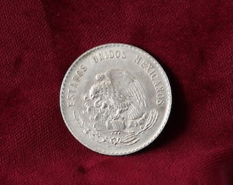 メキシコ 5 ペソ | 羽毛のある蛇神ケツァルコアトルのコイン 1980