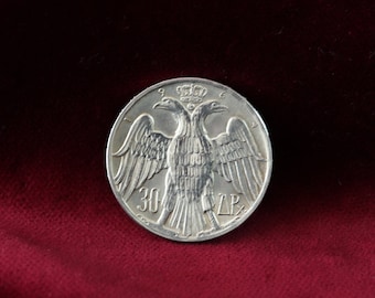 希少コイン 1964年 ギリシャ 30ドラクマ銀貨 – コンスタンティノス2世