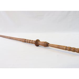 Antique Distaff, Wooden Distaff, Handmade Distaff, Spinning Distaff, Distaff for Spinning, Wool Distaff, Large Distaff, Spinning Tool, Gift