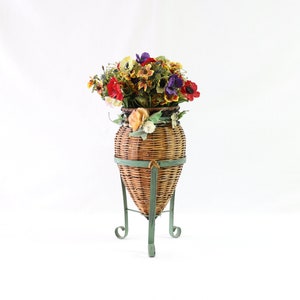 Handmade Amphora Vase, Reed Amphora, Mat Amphora, Reed Vase, Mat Vase, Vase Centerpiece, Greek Amphora Vase, Home Decor, Housewarming Gifts