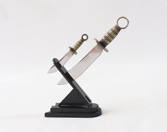 Vintage Letter Opener Set, Letter Opener Knife, Stainless Steel Letter Opener, Desk Gift for Him, Desk Gift for Her, Office Desk Accessories