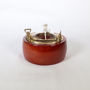 Nautical Oil Lamp, Maritime Lamp, Nautical Porthole, Porthole Light, Nautical Lamp, Nautical Lantern, Vintage Oil Lamp, Nautical Desk Decor