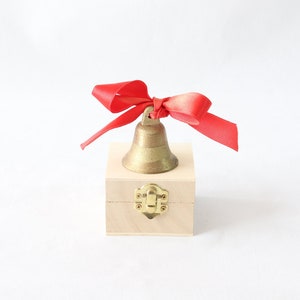 Antique Small Brass Bell, Vintage Brass Bell, Brass Bell Ornament, Brass Bell Hanging, Decorative Bell, Bell Decor, Church Bell Ship&#39;s Bell
