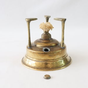 Antique Alcohol Stove, Brass Alcohol Stove, Camping Stove, Cooking Stove, Stove Burner, Portable Stove, Kitchen Decor, Unique Home Decor