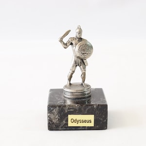 Odysseus Statue, Odysseus Sculpture, Odysseus Figurine, Odyssey, Greek Mythology, Ancient Greek Statue, Greek Gifts, Collectible Figurine
