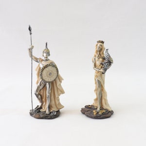 Achilles Statue, Achilles Figurine, Achilles Sculpture, Tyche Goddess, Tyche Statue, Fortuna Goddess, Ancient Greek Statue, Greek Mythology