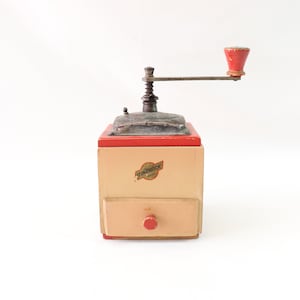 Antique Coffee Grinder, Manual Coffee Grinder, Leinbrock Ideal, Burr Grinder, Coffee Mill, Kitchen Decor, Unique Home Decor, Kitchen Gifts