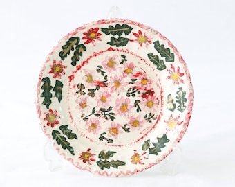Antique Decorative Plate, Hand Painted Plate, Wall Hanging Plate, Plate for Wall, Porcelain Plate, Unique Wall Decor, Housewarming Gifts