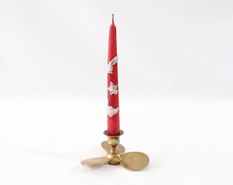 Vintage bougeoir marine, hélice en laiton - Objets divers (6983391