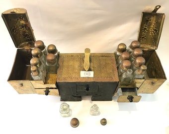 old shoe shine kit