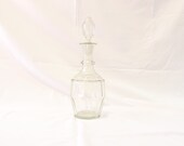 Vintage Baccarat Style Decanter, Baccarat Style Bottle, Antique Baccarat Style, Crystal Decanter, Whiskey Decanter, French Handmade Decanter