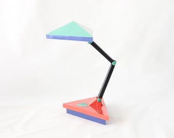 Kyoji Tanaka Lamp, Postmodern Lamp, Memphis Style Lamp, Vintage Lamp, Desk Lamp, Avant Series, Postmodern Decor, Portable Lamp, Desk Gifts
