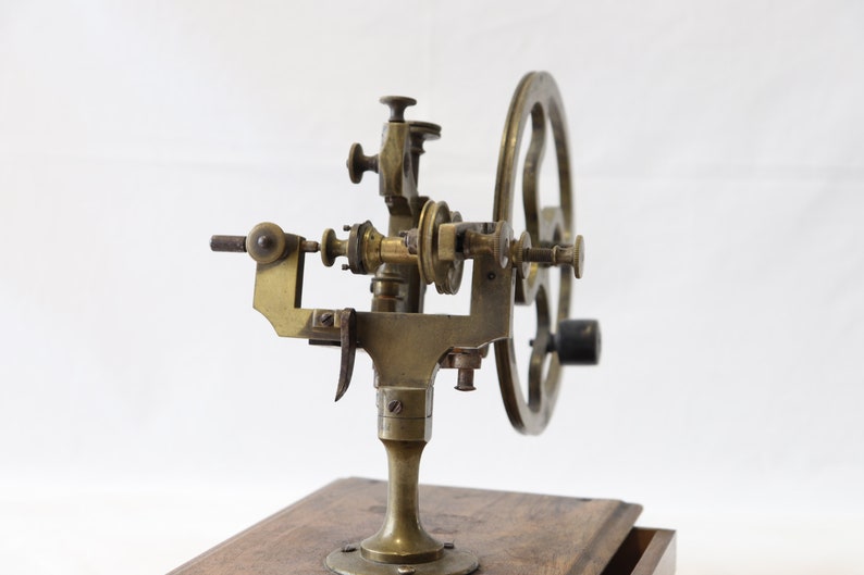 Old Toools Watchmaker Antique Watchmakers Lathe, Antique Watch Lathe, Watchmaker Tool, Watch ...
