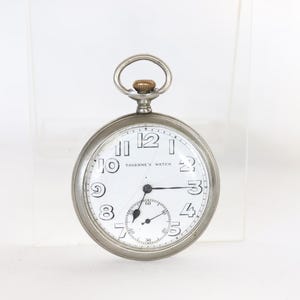 Tavanne&#39;s Pocket Watch, Swiss Made Pocket Watch, 1910&#39;s Pocket Watch, Antique Pocket Watch, Gentleman Pocket Watch, Gentleman Accessories