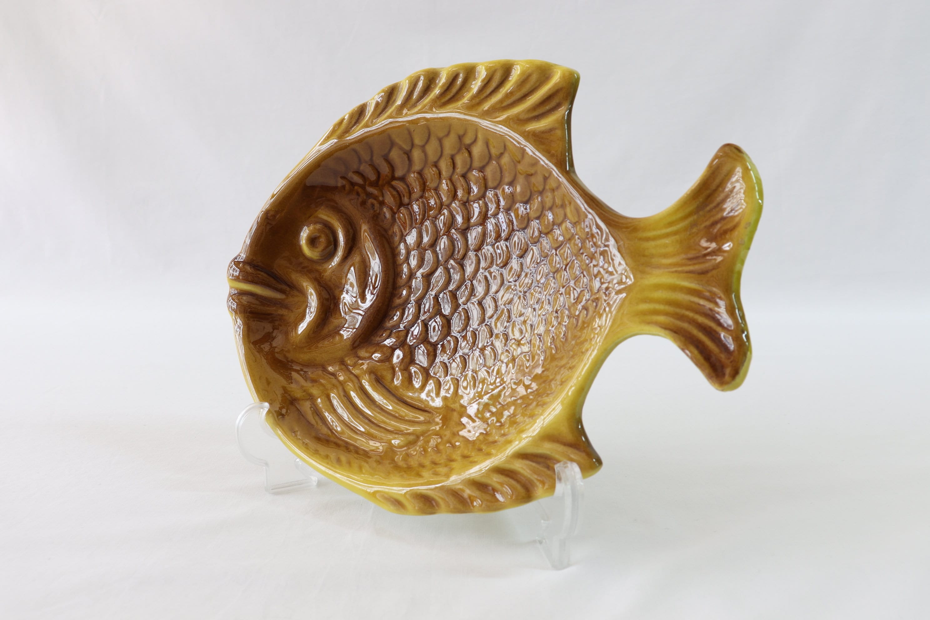 Vintage Ceramic Fish Platter Fish Dish Fish Bowl Appetizer Etsy