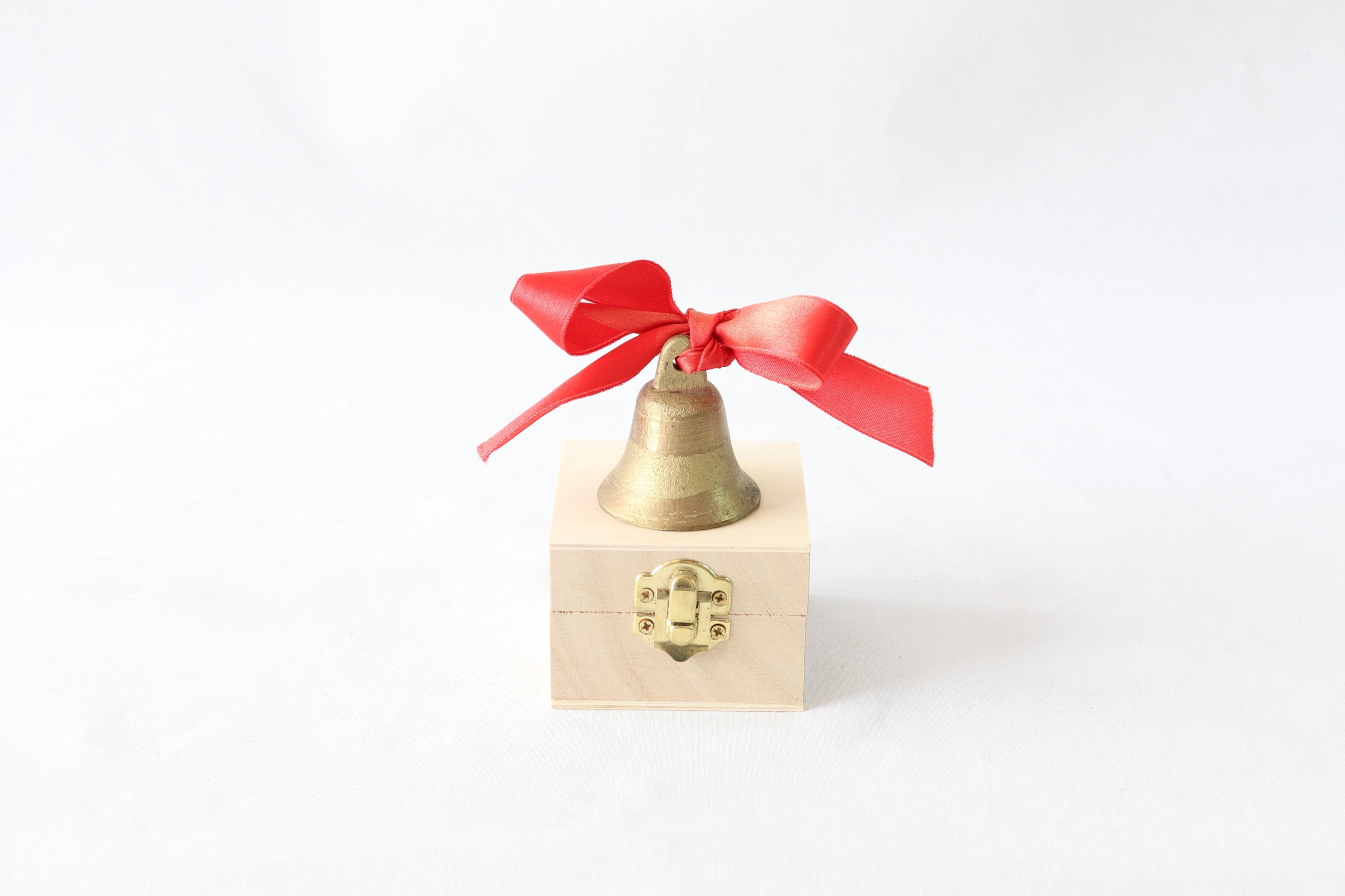 Antique Small Brass Bell, Vintage Bell Ornament, Hanging, Decorative Decor, Church Ship's