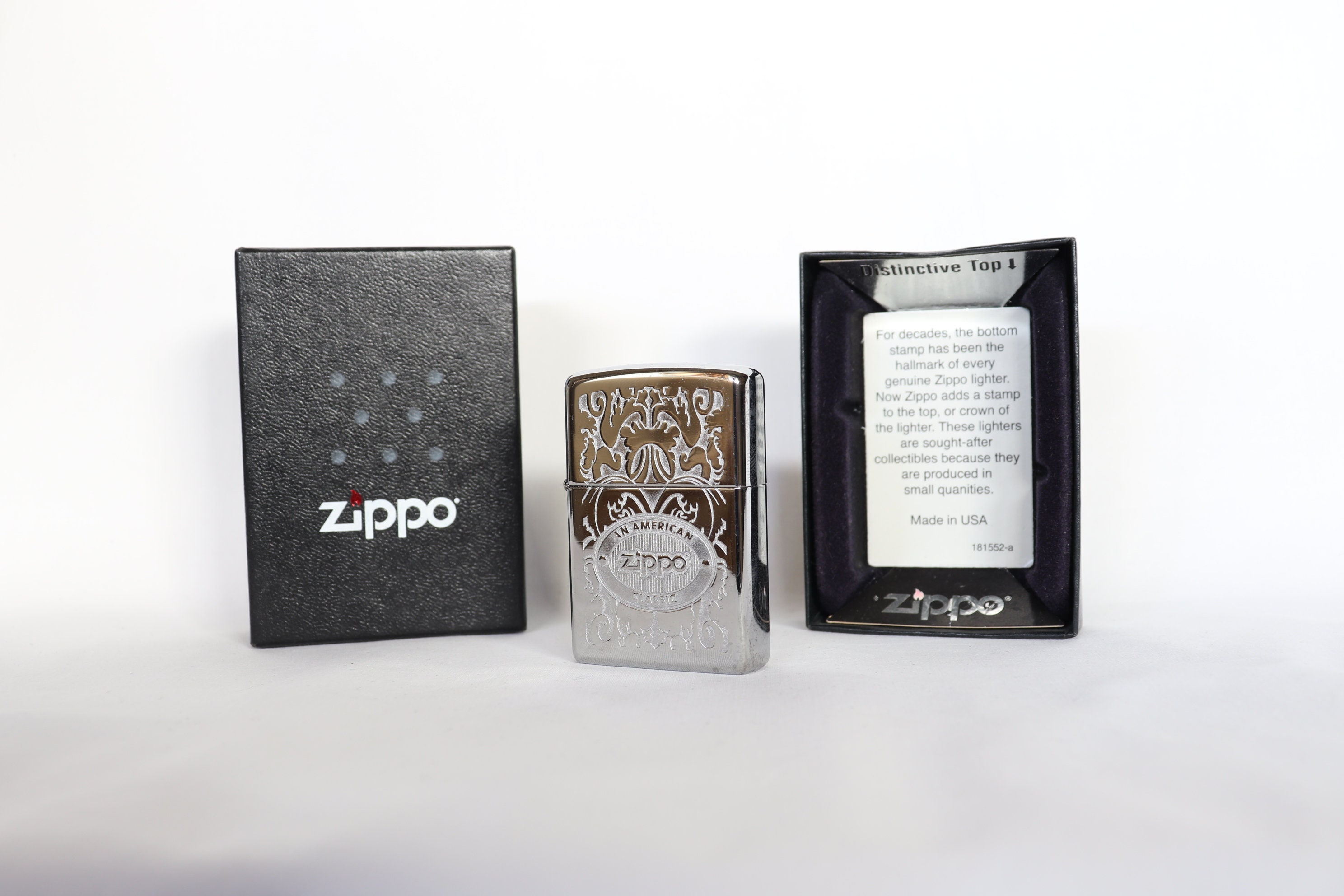 Buy An American Classic Zippo Lighter Engraved Zippo Silver Online