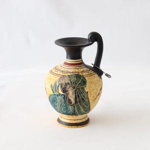 Greek Amphora Vase, Greek Amphora Jar, Greek Amphora Pitcher, Ancient Greek Vase, Greek Ceramics, Ceramic Pitcher, Greek Gifts, Home Decor