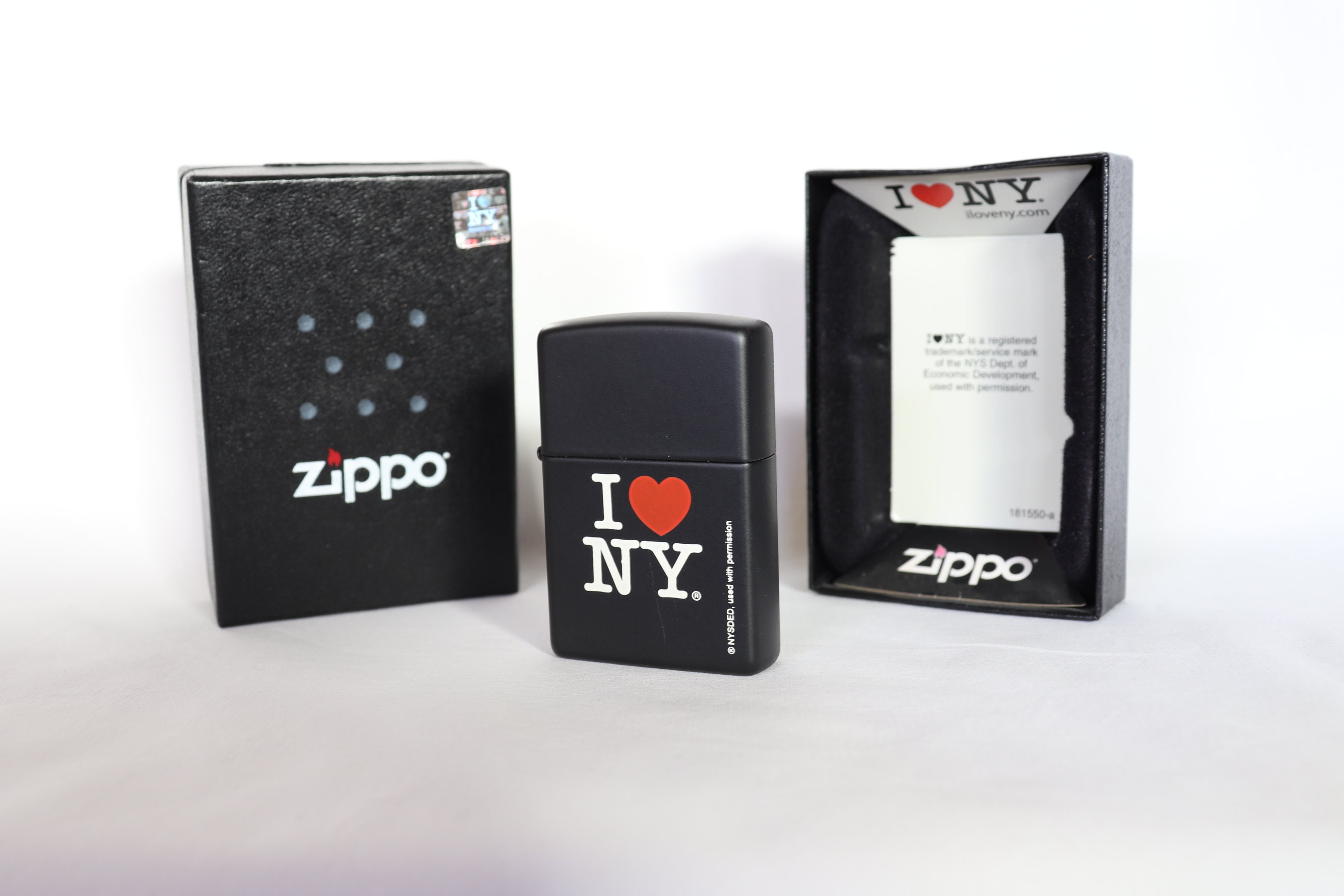 I Love Ny Zippo Lighter, Vintage Zippo Lighter, Collectible