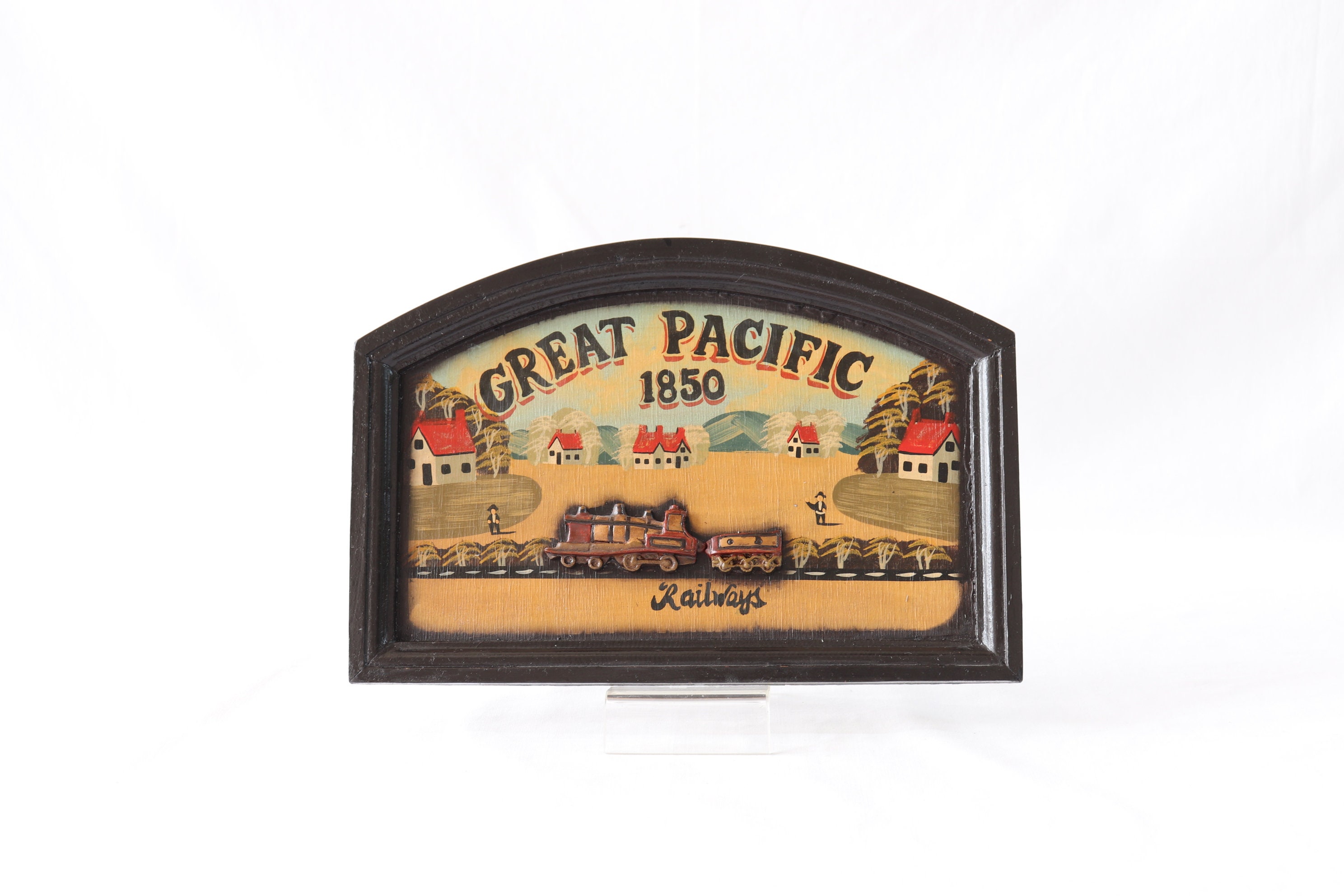 Great Pacific 1850 鉄道 レリーフ　ヴィンテージサイン　看板 il_fullxfull.3764269177_f0zq.jpg