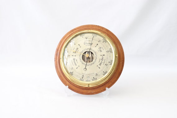 als je kunt schommel Trek Buy Vintage Barometer Wall Barometer Brass Barometer Weather Online in  India - Etsy